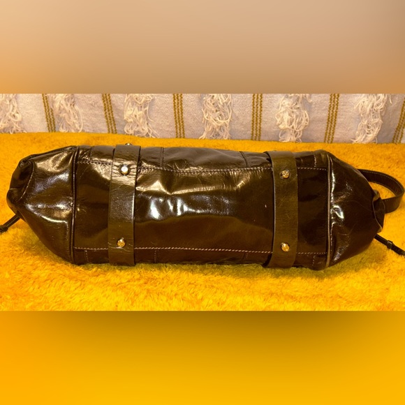 NWT Francesco Biasia Genuine Leather Satchel - Picture 5 of 12